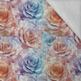 PASTEL FLOWERS WZ.8 - Muślin bawełniany