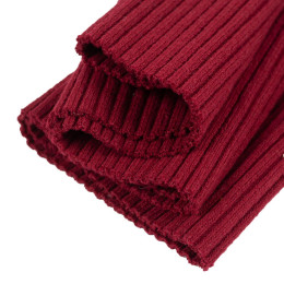 BORDOWY - gruby ściągacz swetrowy