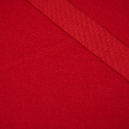 120cm CZERWONY - Tkanina płaszczowa typu diagonal