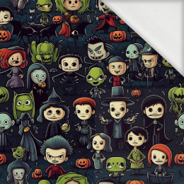 HALLOWEEN wz.5 - dzianina pętelkowa z elastanem ITY