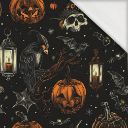 HALLOWEEN wz.3 - dzianina pętelkowa z elastanem ITY