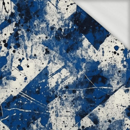 NAVY GRUNGE wz. 3 - dresówka pętelkowa