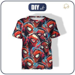 T-SHIRT DZIECIĘCY (128-134) - SPIDER - zestaw do uszycia