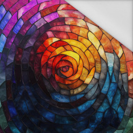 STAINED GLASS WZ.3 - PANEL (75cm x 80cm) tkanina wodoodporna