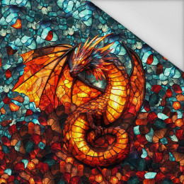 STAINED GLASS WZ.5 - PANEL (75cm x 80cm) tkanina wodoodporna