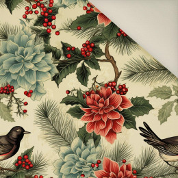 Vintage Christmas wz.18- Welur tapicerski