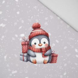 WINTER ANIMALS wz.17 - panel (60cm x 50cm) Panama 220g