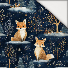 WINTER ANIMALS WZ.6 - lekka dzianina drapana