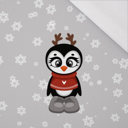 WINTER ANIMALS wz.7 - panel (60cm x 50cm) SINGLE JERSEY