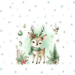 WINTER ANIMALS wz.9 - PANEL (60cm x 50cm)