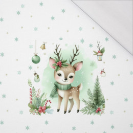 WINTER ANIMALS wz.9 - panel (60cm x 50cm) SINGLE JERSEY