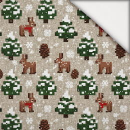 WINTER PIXEL WZ.1 - lekka dzianina drapana