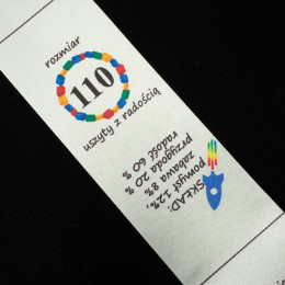 Wszywka chłopięca - rozmiar 110 - Komplet 4 szt