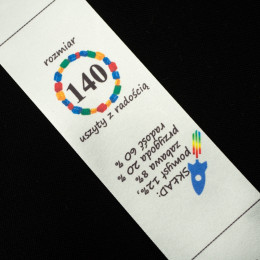 Wszywka chłopięca - rozmiar 140 - Komplet 4 szt
