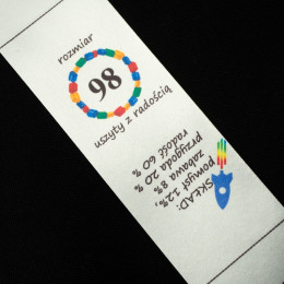 Wszywka chłopięca - rozmiar 98 - Komplet 4 szt