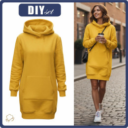 ZESTAW DIY - Bluza kangurka (LUXA) - YELLOW