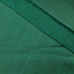 M-21 BUTELKOWA ZIELEŃ/ BOTTLE GREEN - gruba dresówka drapana D300