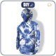 MĘSKA BLUZA Z KAPTUREM (COLORADO) - BATIK wz. 2 / classic blue - zestaw do uszycia