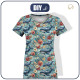 T-SHIRT DAMSKI - SEA WORLD WZ. 3 - zestaw do uszycia