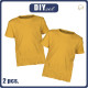 2-PACK - BASIC T-SHIRT DZIECIĘCY - HONEY  - zestaw do uszycia