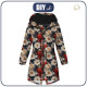 PARKA DAMSKA (ANNA) - VIBRANT FLOWERS - zestaw do uszycia