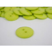 Guzik dziecięcy- okrągły 17,5mm Limonkowy