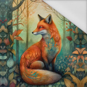 BOHO FOX - PANEL (60cm x 50cm) tkanina wodoodporna