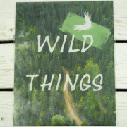 Aplikacja panelowa 19x24 cm - WILD THINGS