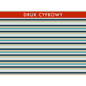 KOALA paski - dresówka pętelkowa 