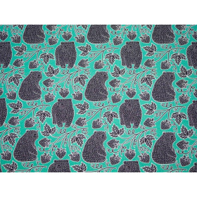 NIEDŹWIEDZIE Z POZIOMKAMI - dresówka pętelkowa SP250