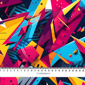 ABSTRACTION wz.13 - dzianina pętelkowa z elastanem ITY