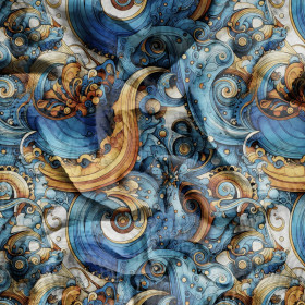 ABSTRACTION wz.16 - Muślin bawełniany