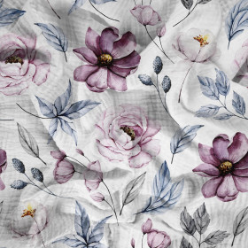 AKWARELOWY BUKIET wz. 1 - Muślin bawełniany