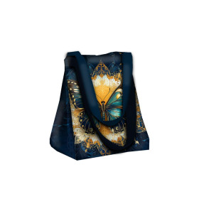 Torba XL z saszetką 2 w 1 - ANIMALS MANDALA wz.13  - zestaw do uszycia