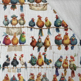 ANIMALS WZ.10 - Muślin bawełniany