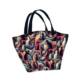 Torba XL z saszetką 2 w 1 - ANIMALS WZ.13 - zestaw do uszycia