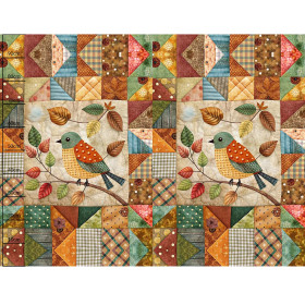 BATIK WZ.8 - panel 71cm x 100cm/ 2szt. - Panama 220g