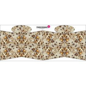 TORBA SHOPPER - BEES & FLOWERS - zestaw do uszycia