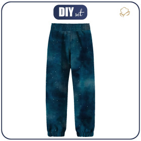 DZIECIĘCE SPODNIE Z SOFTSHELLU (YETI) - BOHO SKIES - zestaw do uszycia