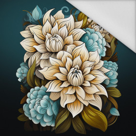 BOUQUET OF FLOWERS WZ.4 - panel (60cm x 50cm) tkanina wodoodporna