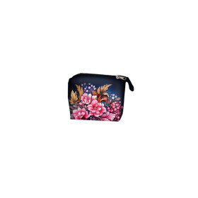 Torba XL z saszetką 2 w 1 - Bouquet of flowers wz.3  - zestaw do uszycia
