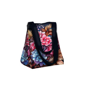 Torba XL z saszetką 2 w 1 - Bouquet of flowers wz.3  - zestaw do uszycia