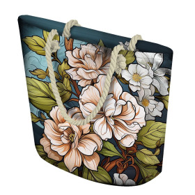 BOUQUET OF FLOWERS WZ.9 - panel (75cm x 80cm) tkanina bawełniana