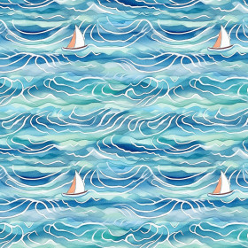 By the Sea Wz. 13 - tkanina wodoodporna