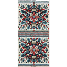 PODUSZKA 45X45 - CHRISTMAS SWEATER wz.1 - Panama 220g - zestaw do uszycia