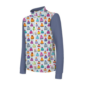 BLUZA ROZPINANA (MAX) - CZAPKI  - DIY set