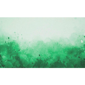 KLEKSY (zielony) - panel, Softshell light