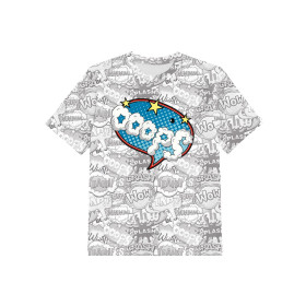 T-SHIRT DZIECIĘCY - KOMIKS / ooops - single jersey