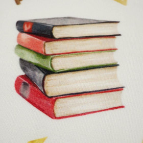 MAGICZNY ŚWIAT wz. 1 (MAGICZNA SZKOŁA) - single jersey z elastanem 