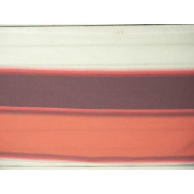 BIAŁO - ŁOSOSIOWE PASY - Panel / Cienka elastyczna tkanina bawełniana 